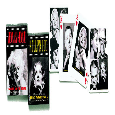 Hollywood great movie stars Playing Cards SD