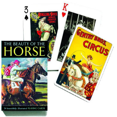 Horses Playing Cards Single Deck